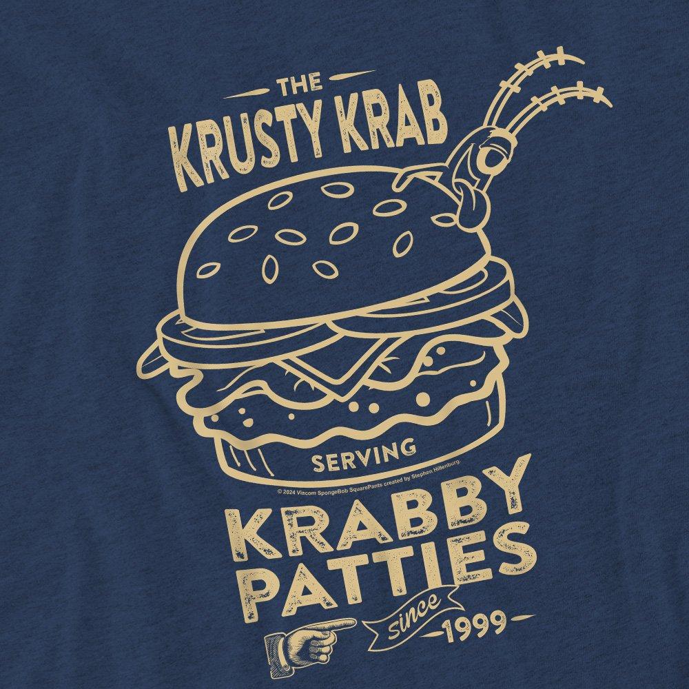 Navy - Spongebob - Spongebob Squarepants The Krusty Krab Shock Mono U - 2
