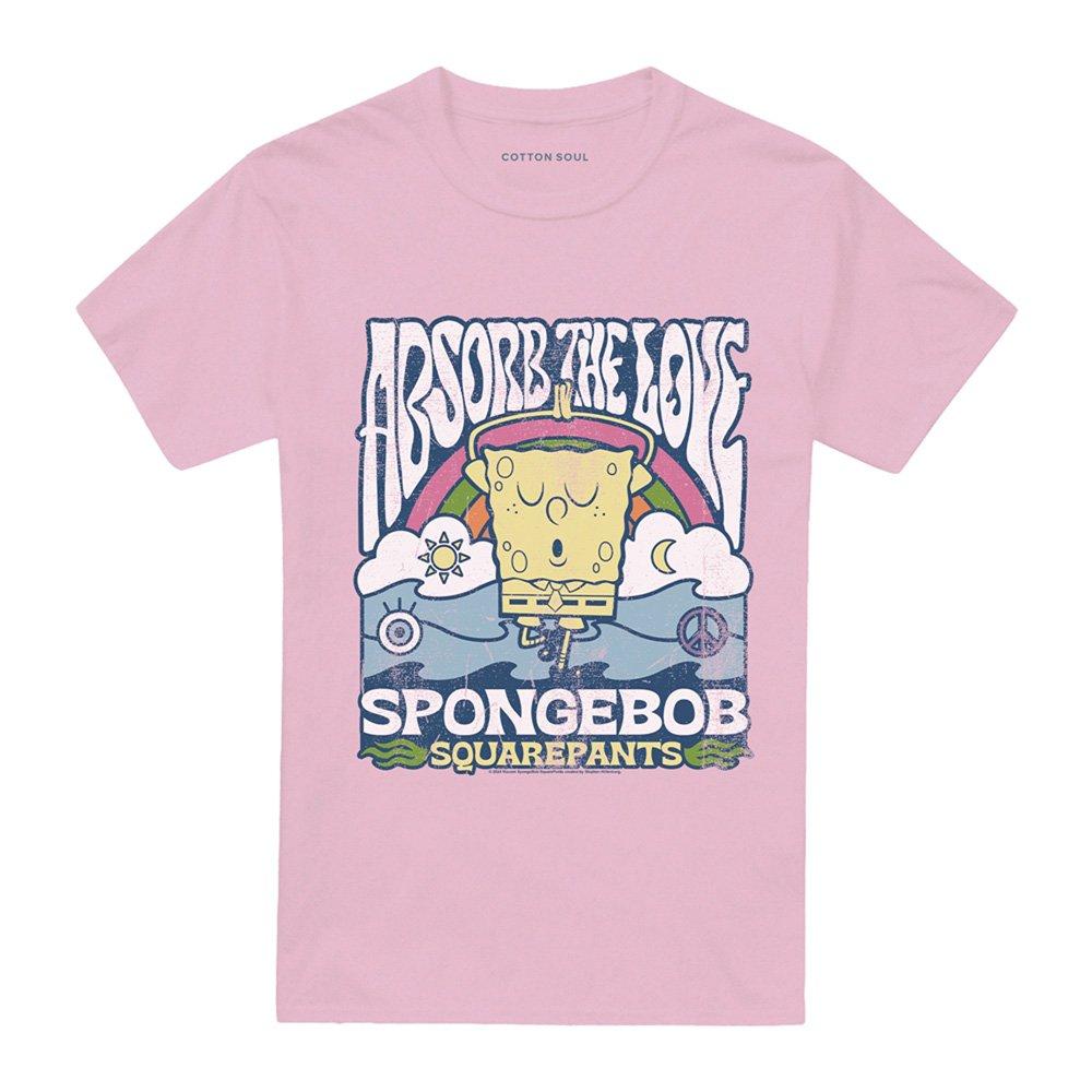 Pink - Spongebob - Spongebob Squarepants Absorb The Love Poster T Shi - 4