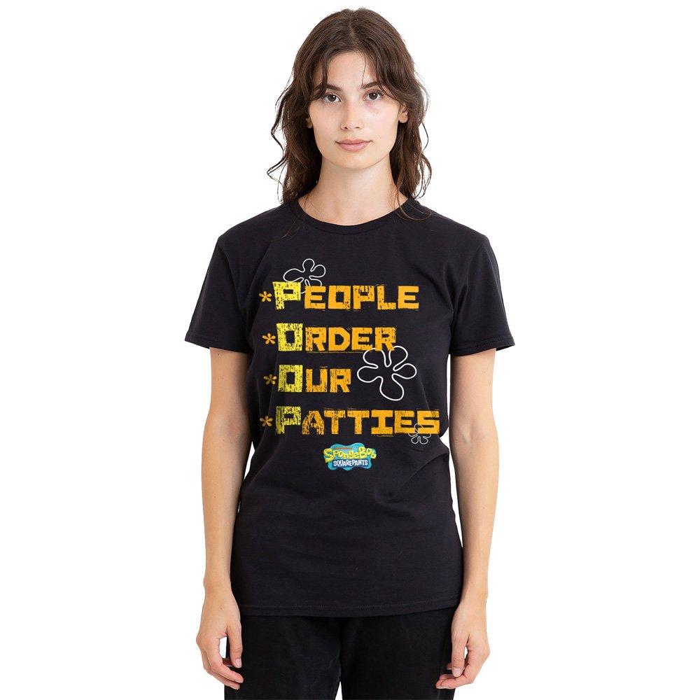 Black - Spongebob - Spongebob People Order Our Patties Ladies T Shirt - 1