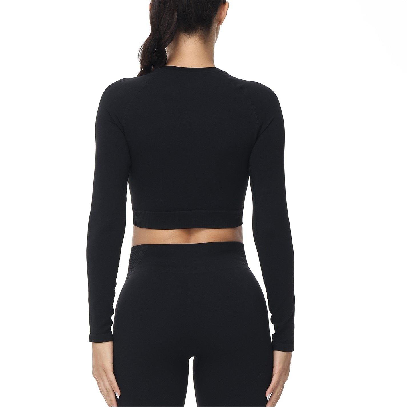 Crna - LA Gear - L/S SL Crop 2 Pack - 2