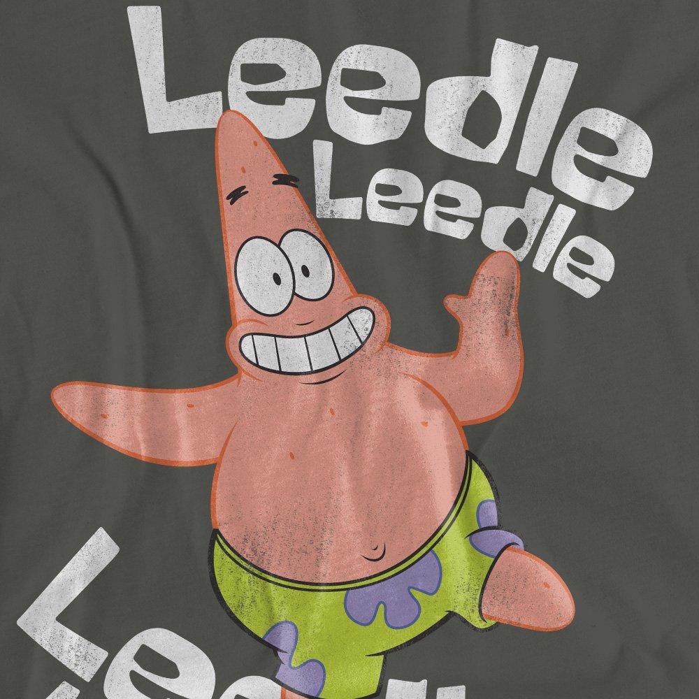 Charcoal - Spongebob - Spongebob Singing Patrick Ladies T Shirt Charcoal - 2