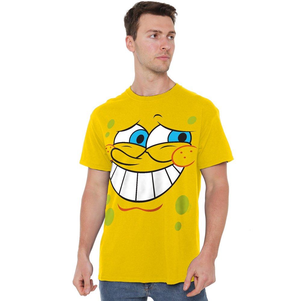 Yellow - Spongebob - Spongebob Guilty Face Unisex Adult T Shirt Yellow - 1