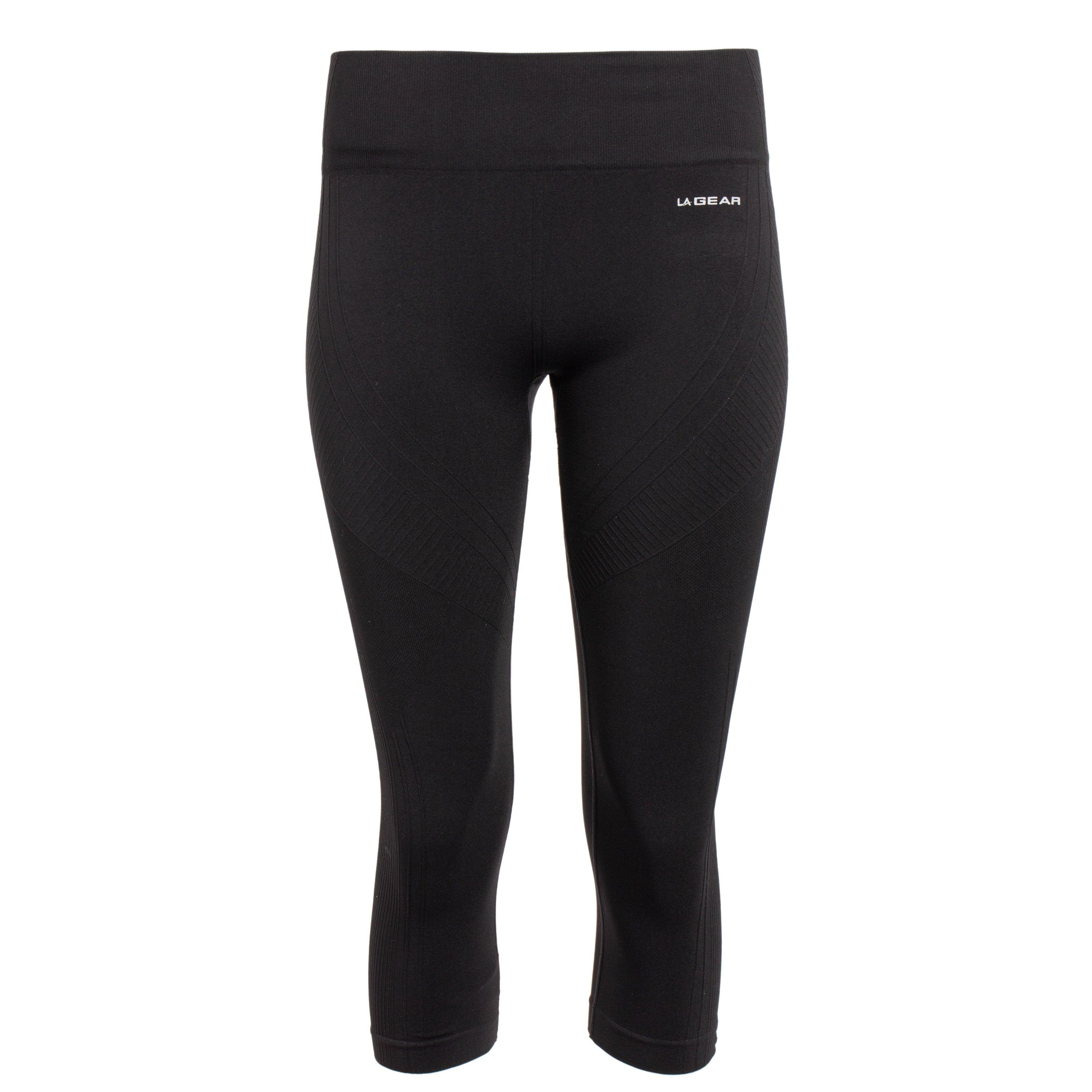 Black - LA Gear - Seamless Capri Pants Ladies - 1