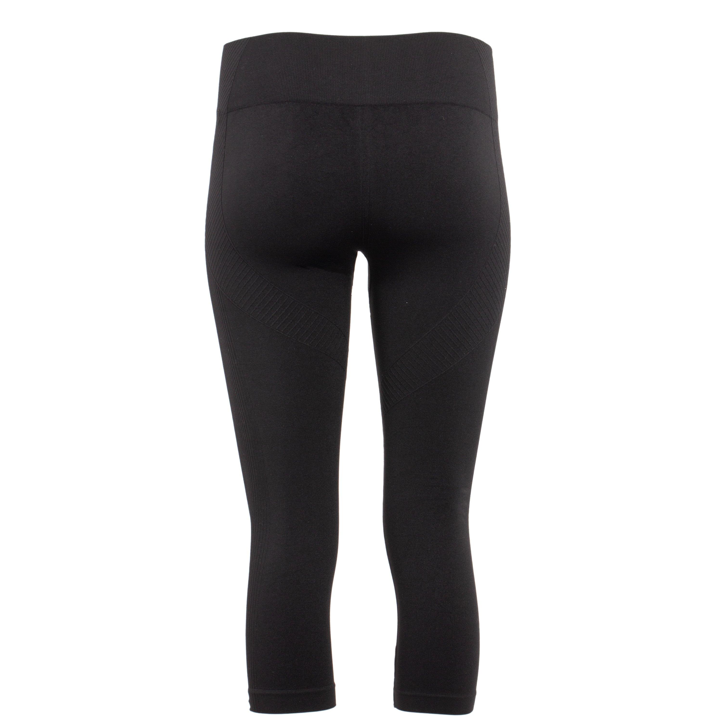 Black - LA Gear - Seamless Capri Pants Ladies - 2
