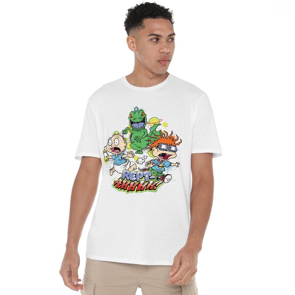White - Nickelodeon - Rugrats Tommy And Chucky Rept-Ahhhhh! Unisex T Shi - 1