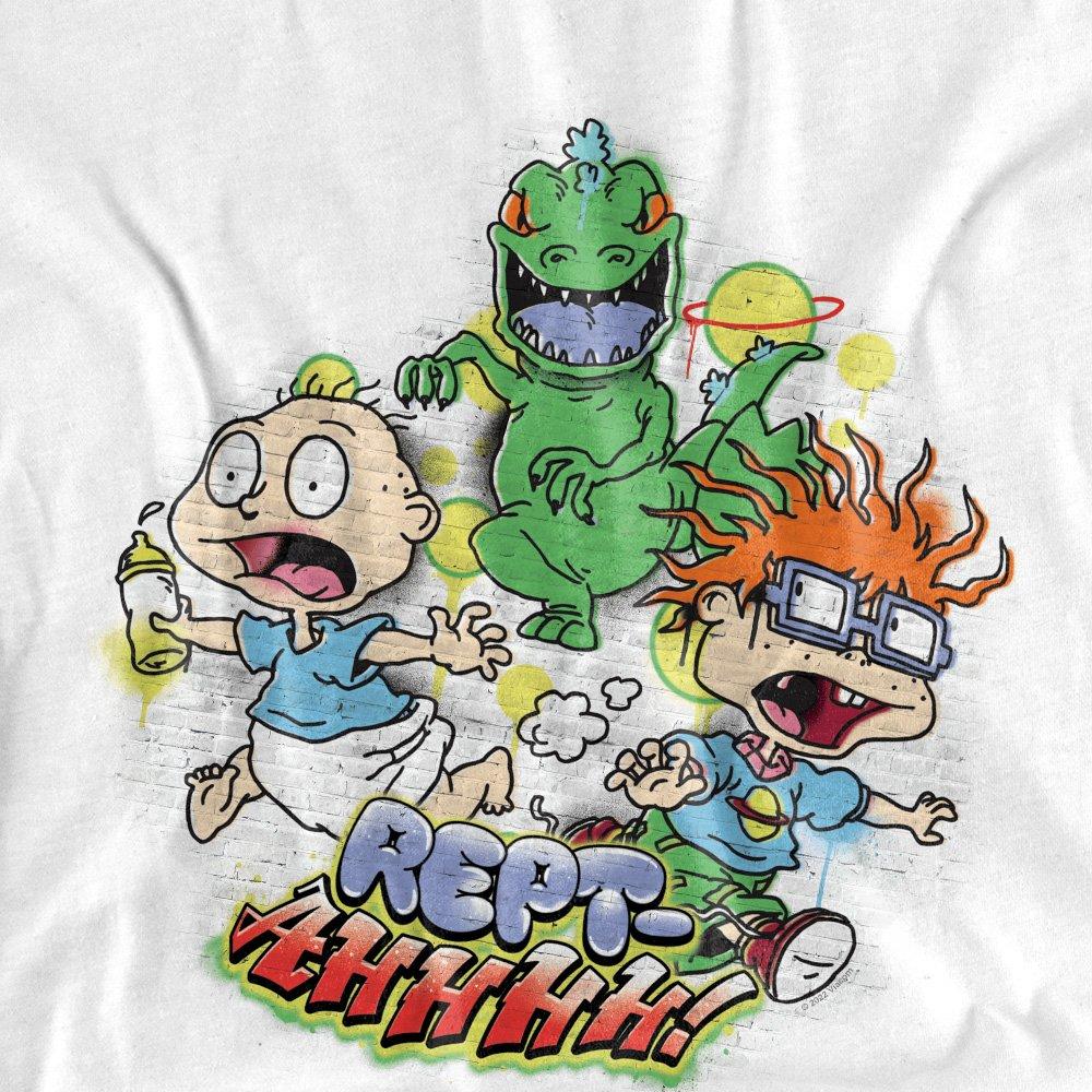 White - Nickelodeon - Rugrats Tommy And Chucky Rept-Ahhhhh! Unisex T Shi - 2