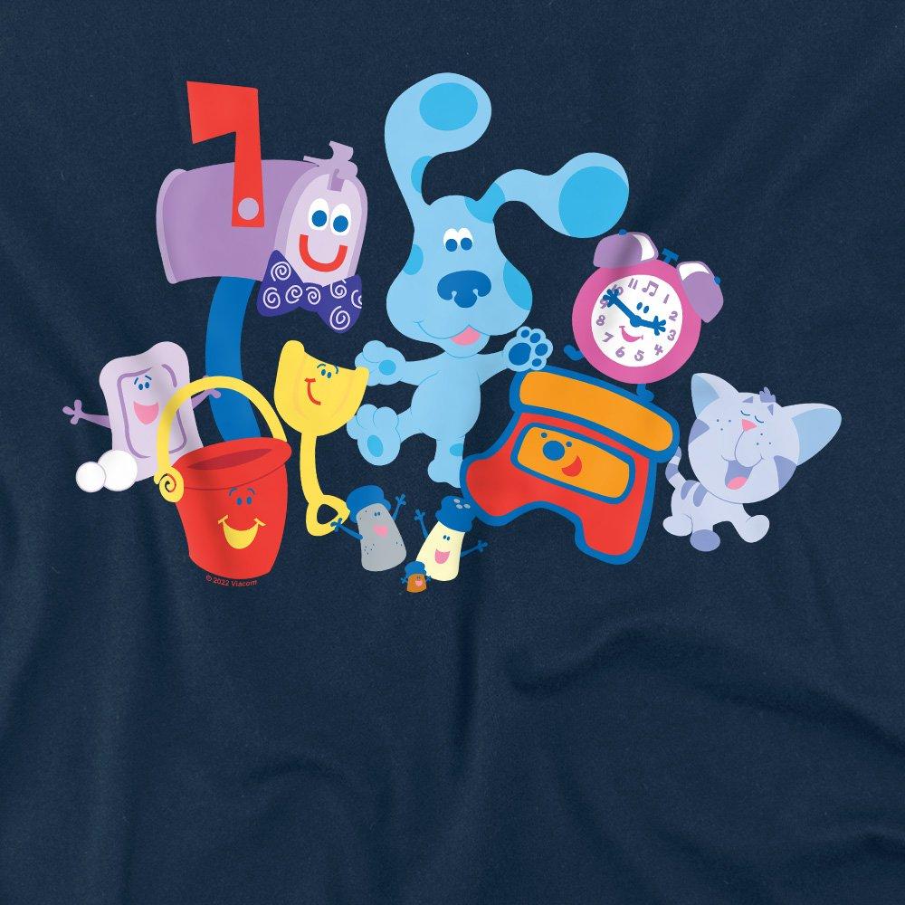 Navy - Nickelodeon - Blues Clues (Classic) Friend Party Unisex T Shirt - 2