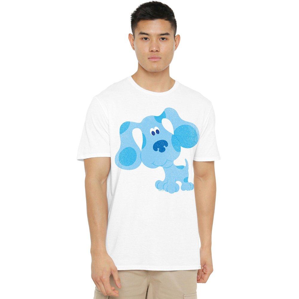 White - Nickelodeon - Blues Clues Blue Hug Unisex T Shirt White - 1