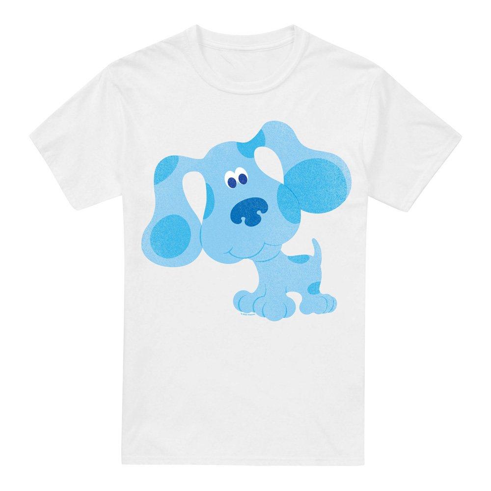 White - Nickelodeon - Blues Clues Blue Hug Unisex T Shirt White - 4