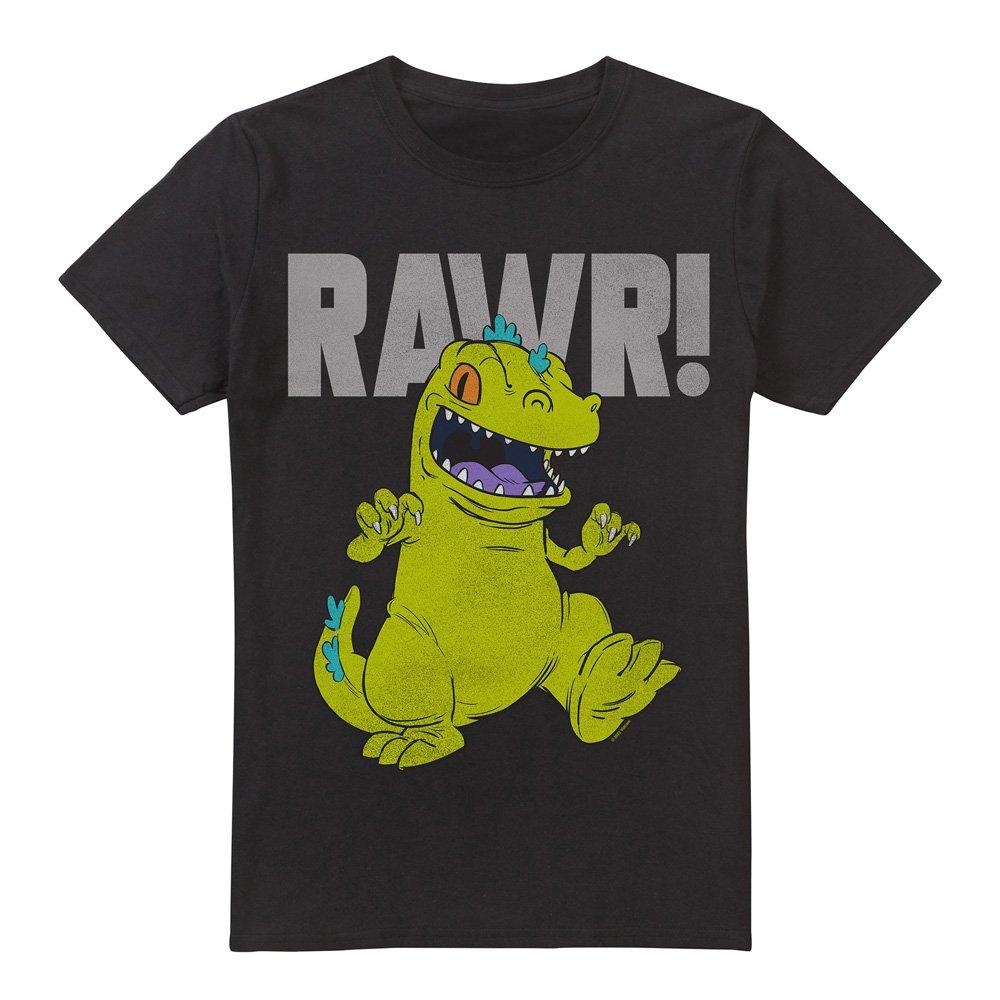 Black - Nickelodeon - Rugrats Reptar Unisex T Shirt Black - 4