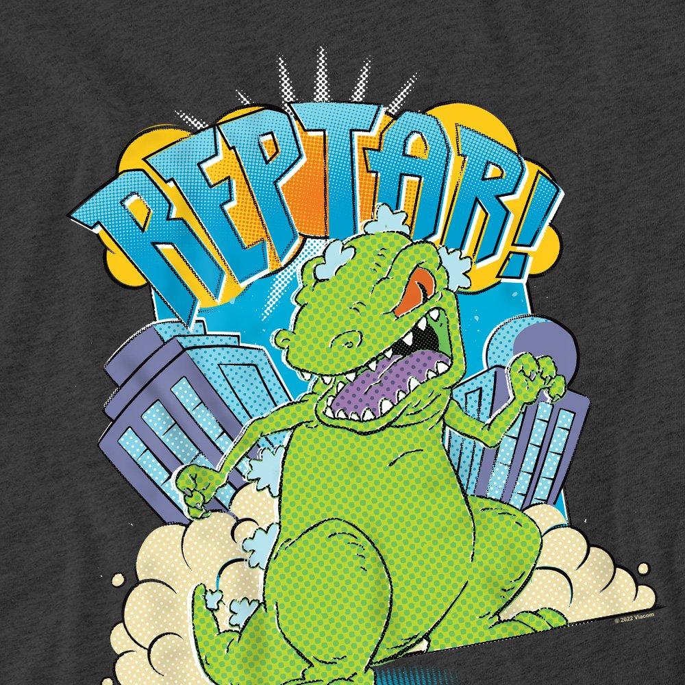 Charcoal - Nickelodeon - Rugrats Reptar StompT Shirt Charcoal - 2