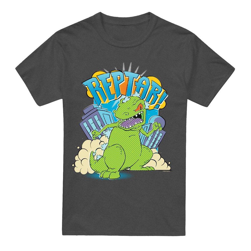 Charcoal - Nickelodeon - Rugrats Reptar StompT Shirt Charcoal - 4