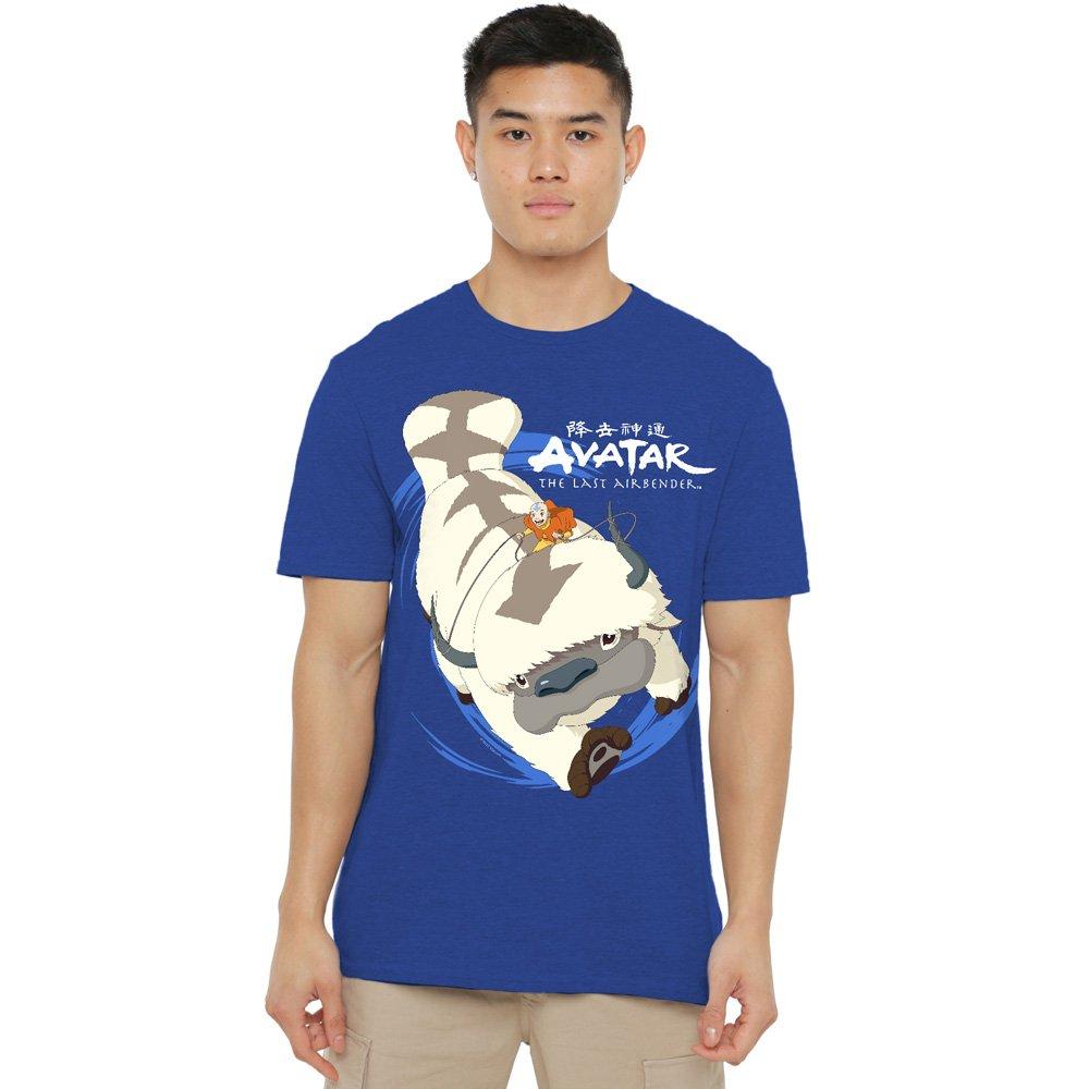 Nickelodeon Avatar The Last Airbender Appa In Flight T-Shirt-R