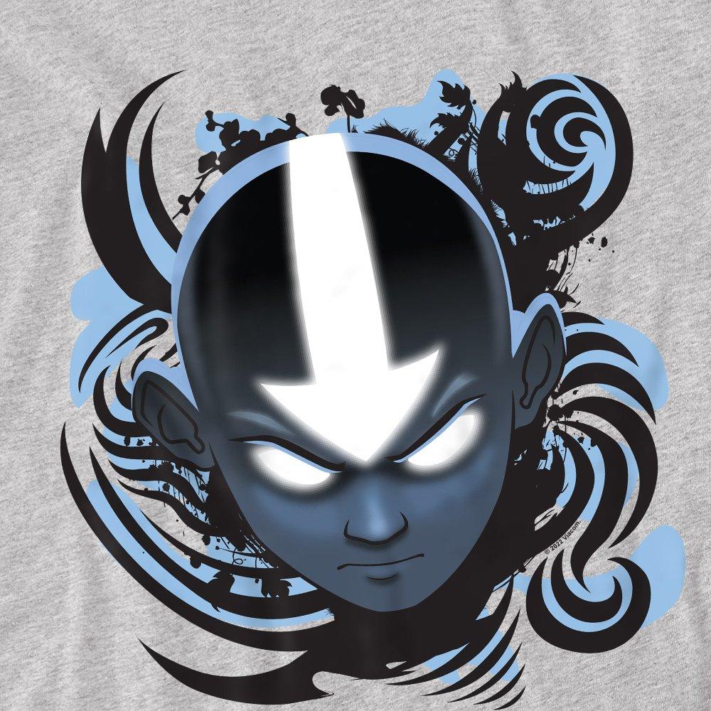 Light Grey - Nickelodeon - Avatar The Last Airbender Airbender Blue And Black - 2