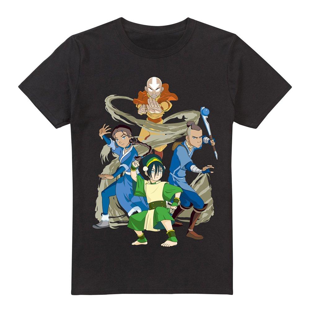 Black - Nickelodeon - Avatar The Last Airbender Team Avatar Elements T-S - 4