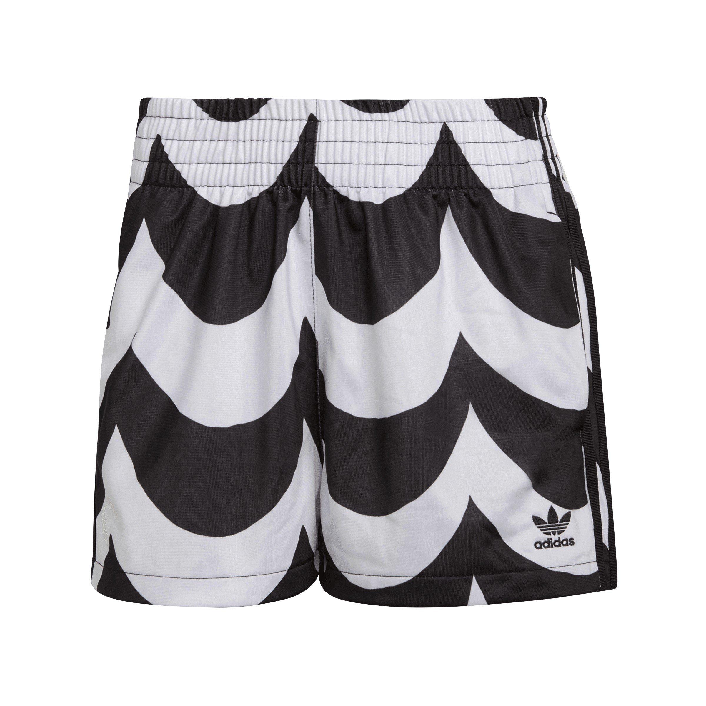 Negro/Blanco - adidas Originals - Women's Performance Gym Shorts - 1