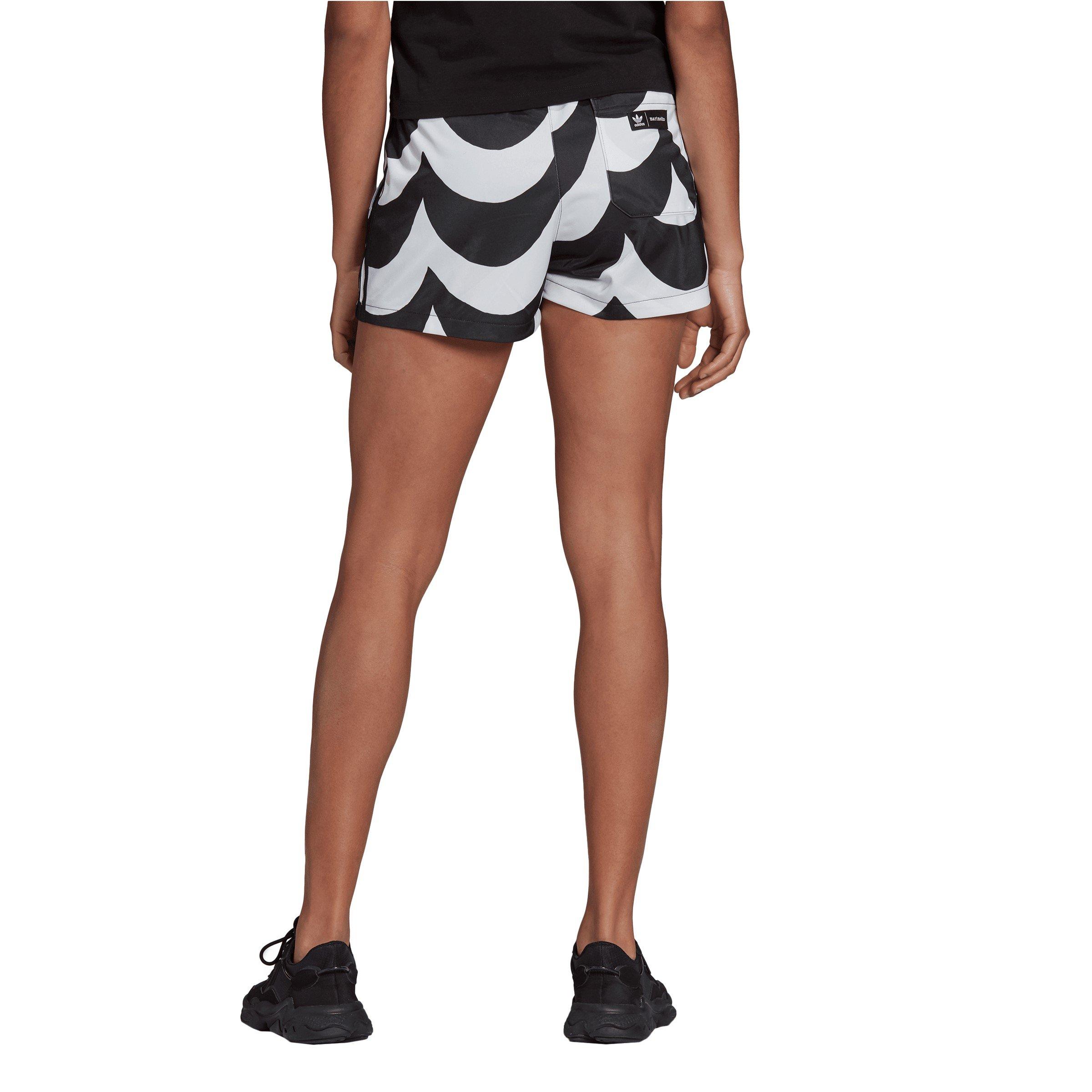 Negro/Blanco - adidas Originals - Women's Performance Gym Shorts - 3