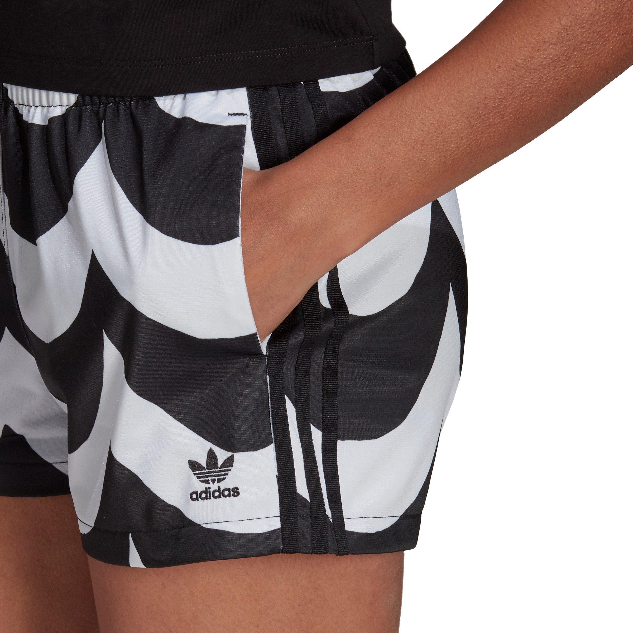 Negro/Blanco - adidas Originals - Women's Performance Gym Shorts - 5