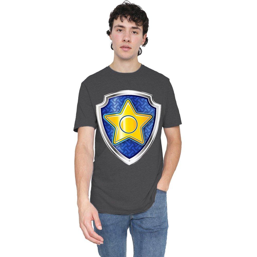 Paw Patrol Paw Patrol Chase BadgeT Shirt Charcoal | FRASERS
