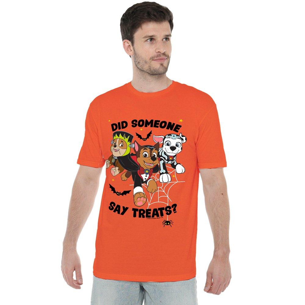 Orange - Paw Patrol - Paw Patrol Pup Treats Unisex T Shirt Orange - 1