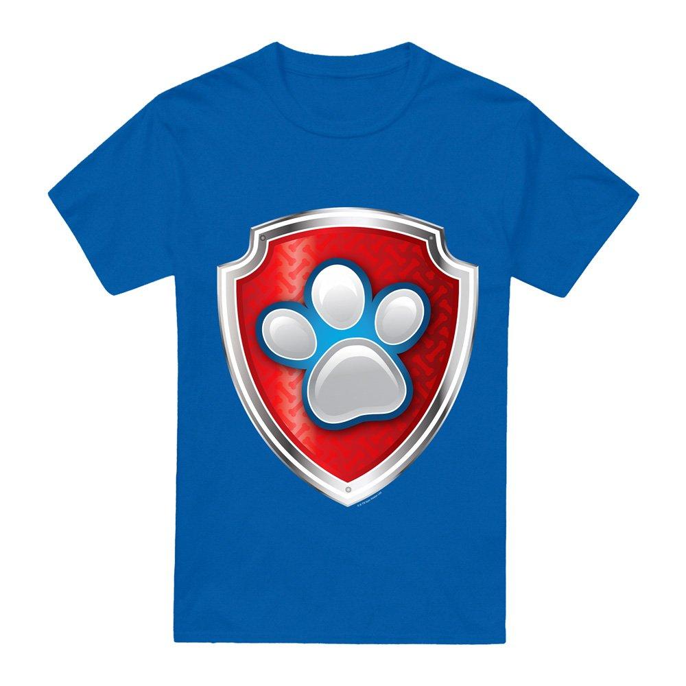 Royal - Paw Patrol - Paw Patrol Badge Unisex T Shirt Royal Blue - 4