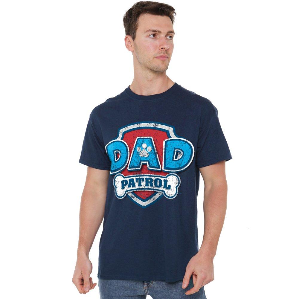 Paw Patrol Men's Fathers Day Dad Patrol  Adult T - Navy - XXL