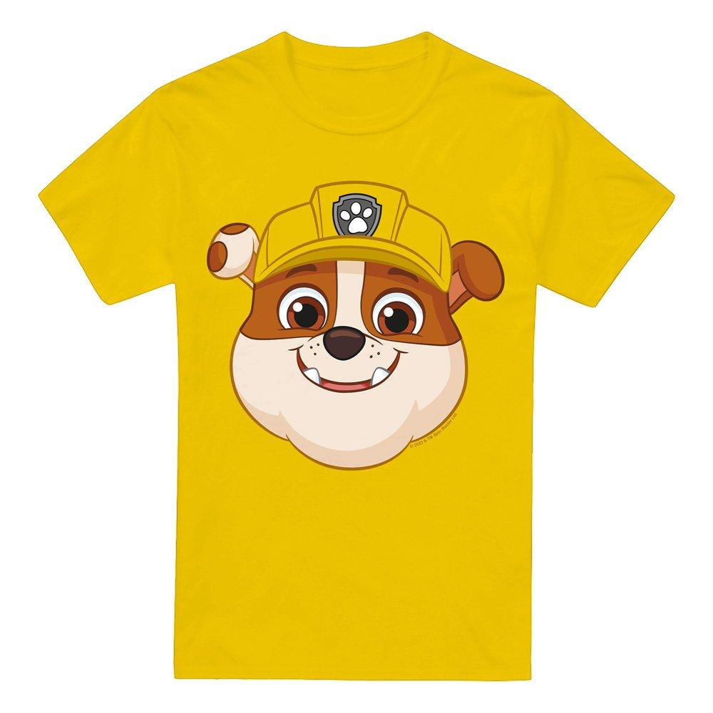 Yellow - Paw Patrol - Paw Patrolrubble Grin Unisex Adult T Shirt Yellow - 4
