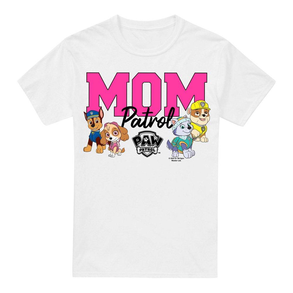 White - Paw Patrol - Paw Patrol MotherS Day Mom Patrol Unisex Adult T - 4