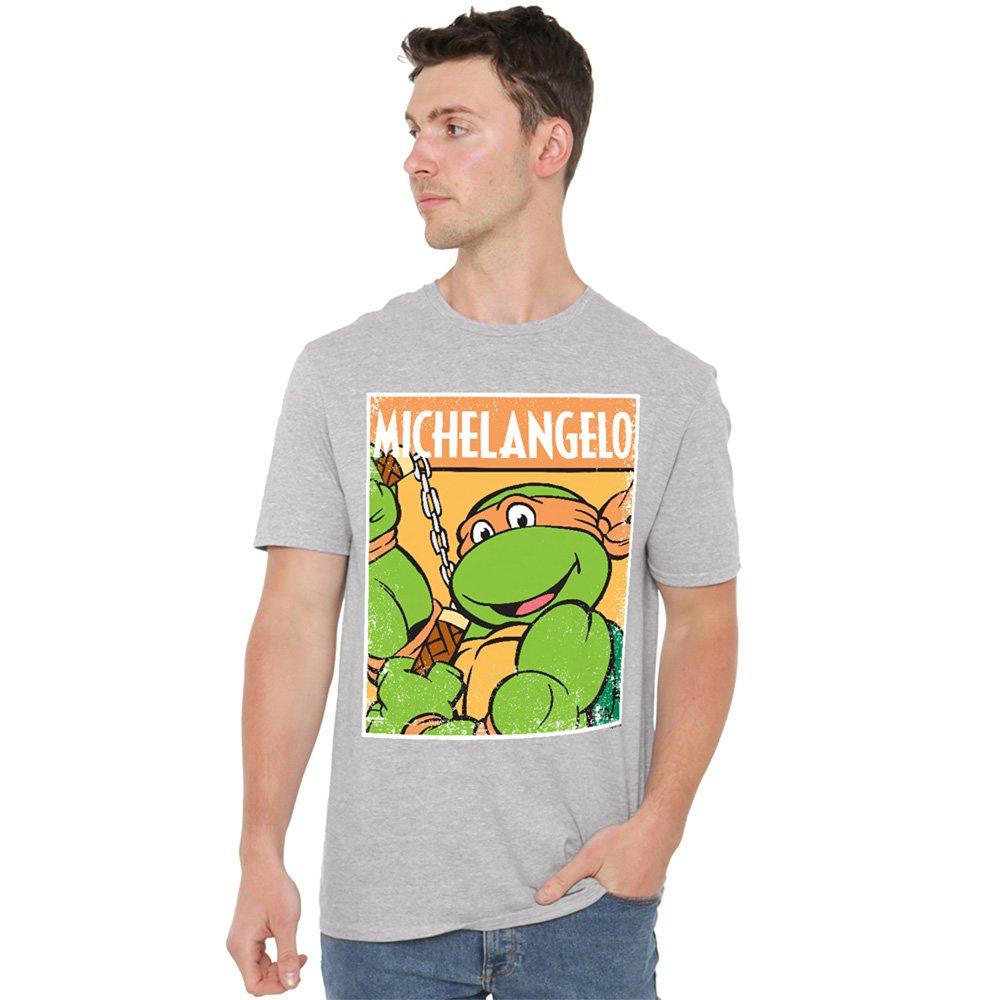 TMNT TMNT Mikey Unisex T Shirt Athletic Heather