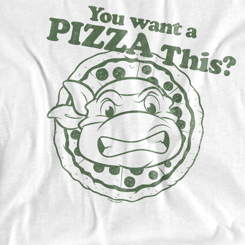 White - Teenage Mutant Ninja Turtles - TMNT TMNT You Want A Pizza Me Unisex T Shirt Whit - 2