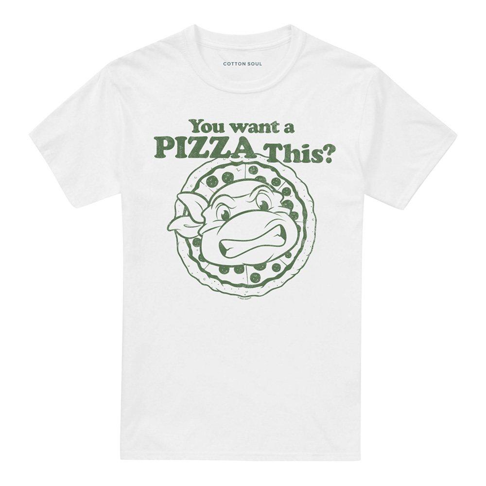 White - Teenage Mutant Ninja Turtles - TMNT TMNT You Want A Pizza Me Unisex T Shirt Whit - 4