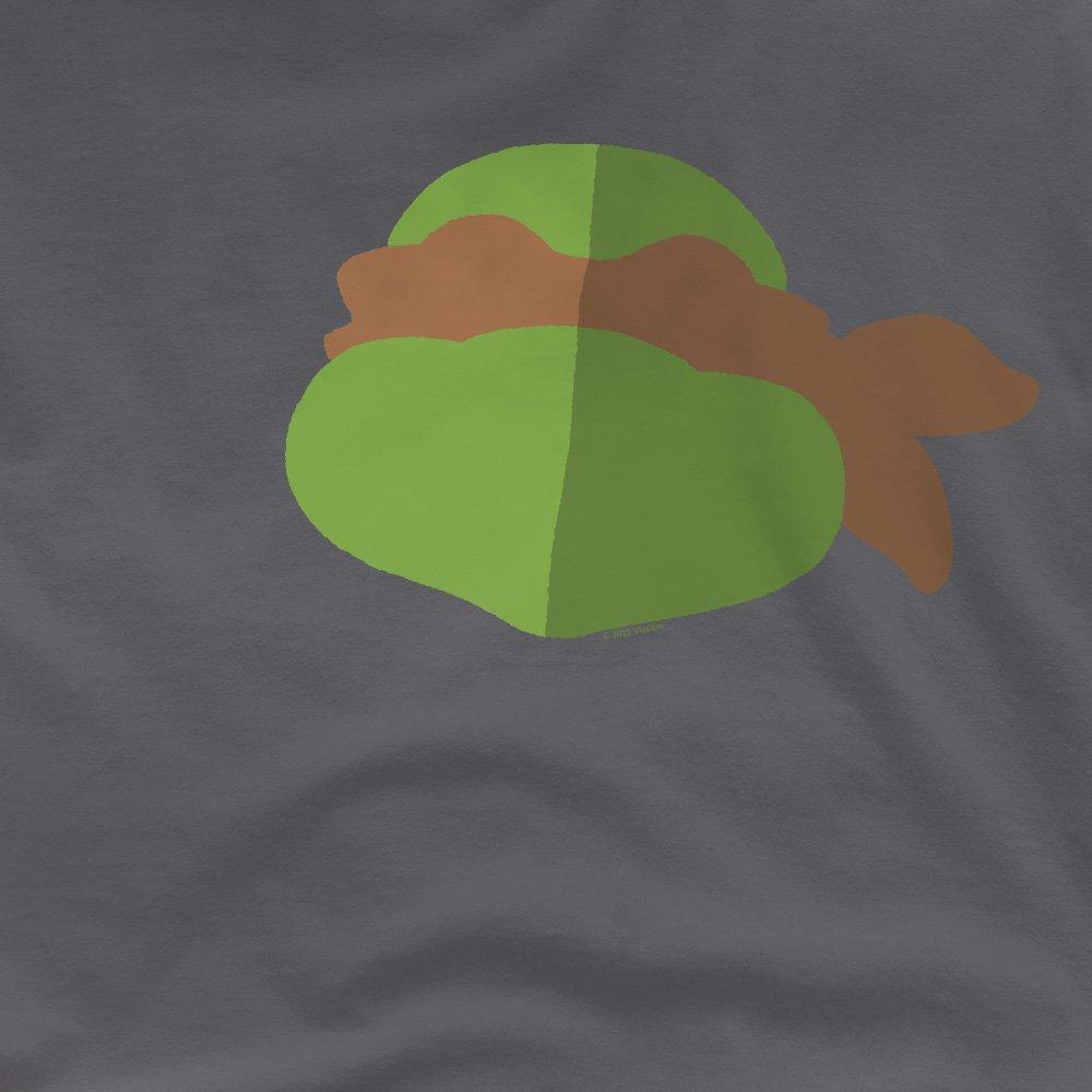 Black - Teenage Mutant Ninja Turtles - Tmnt Mikey Face T Shirt Black - 2