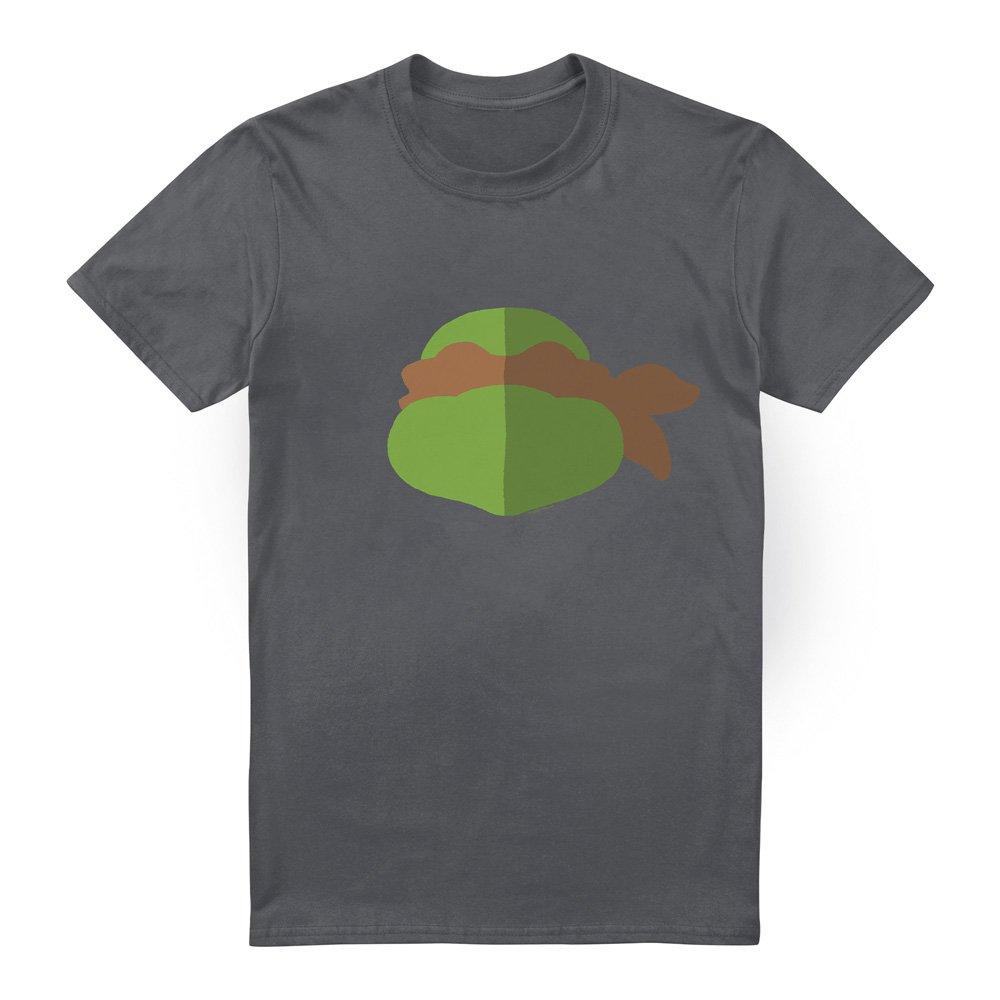 Black - Teenage Mutant Ninja Turtles - Tmnt Mikey Face T Shirt Black - 4