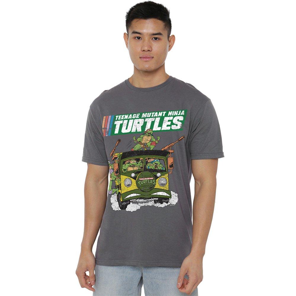 Charcoal - Teenage Mutant Ninja Turtles - Tmnt Tmnt Van T Shirt Charcoal - 1