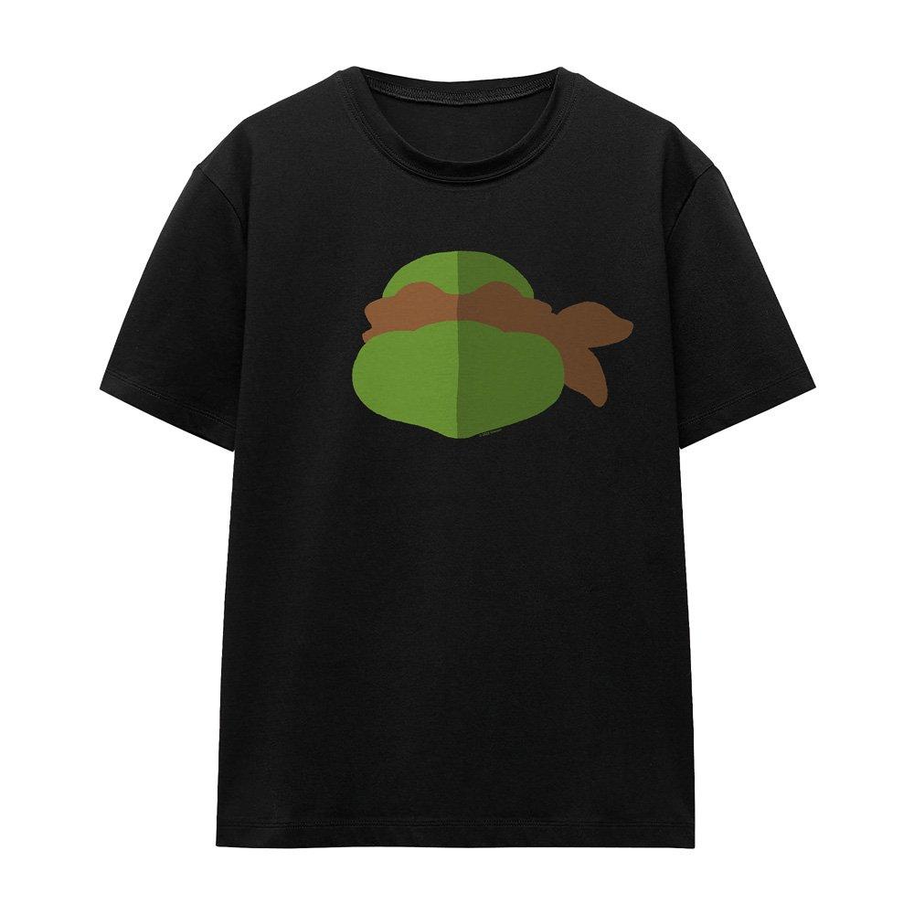 Black - Teenage Mutant Ninja Turtles - Tmnt Mikey Face T-Shirt Black - 4