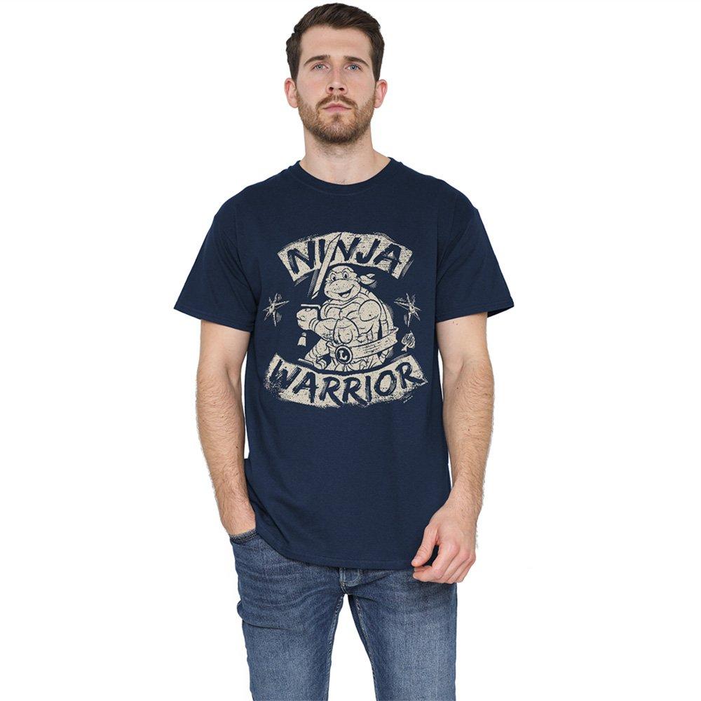Navy - Teenage Mutant Ninja Turtles - TMNT Ninja Warrior Unisex T Shirt Navy - 1