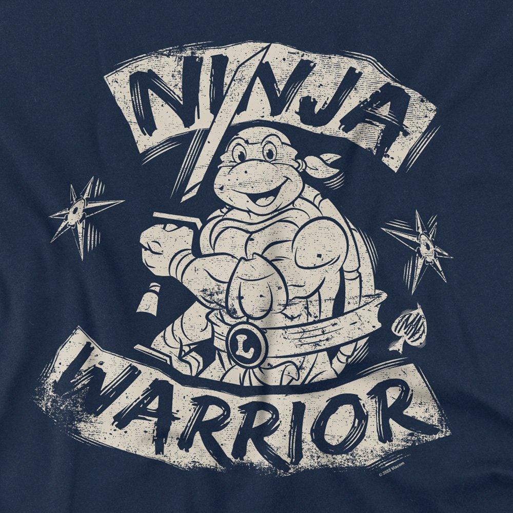 Navy - Teenage Mutant Ninja Turtles - TMNT Ninja Warrior Unisex T Shirt Navy - 2