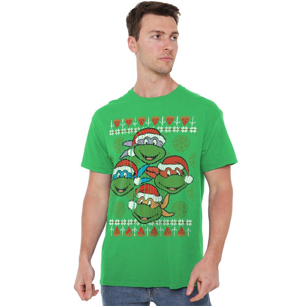 Green - Teenage Mutant Ninja Turtles - Teenage Mutant Ninja Turtles Ugly Christmas Sweate - 1