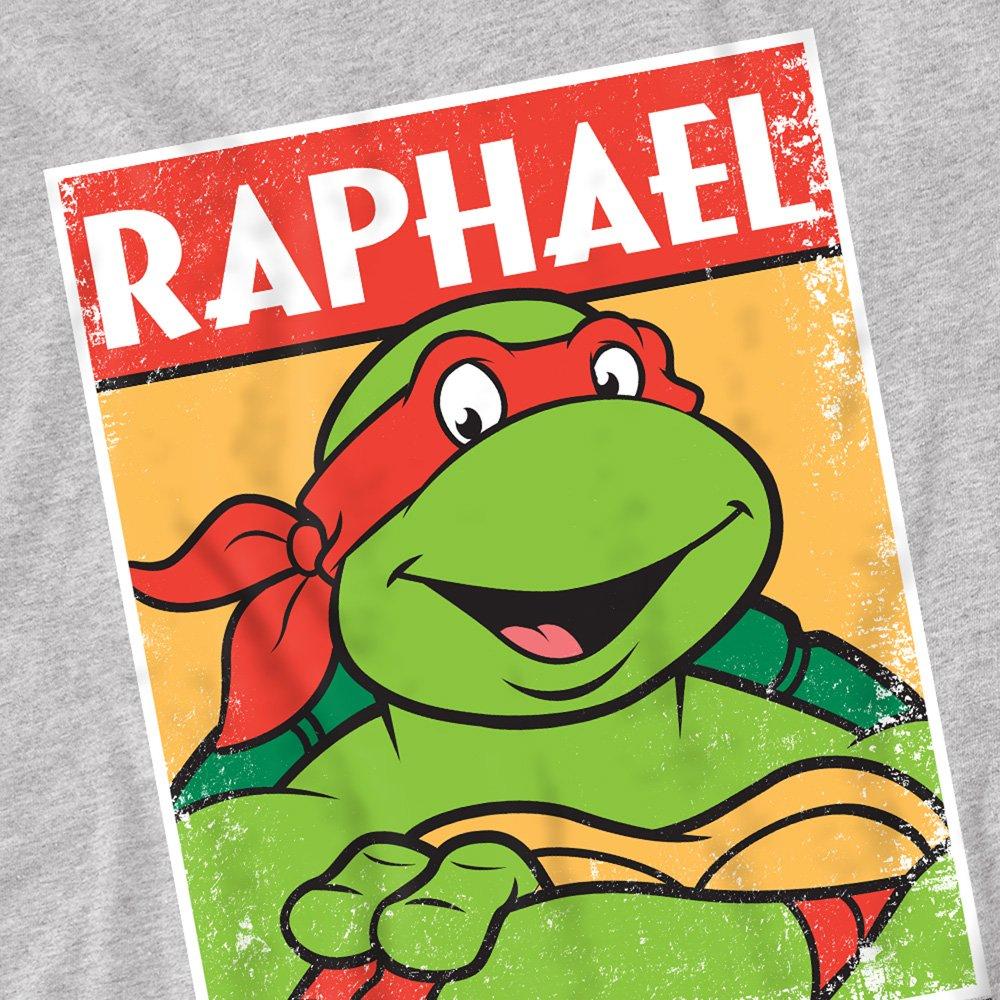 Grey - Teenage Mutant Ninja Turtles - TMNT TMNT Raph Unisex T Shirt Athletic Heather - 2