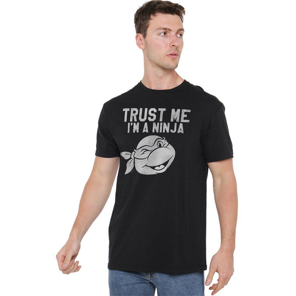 Black - Teenage Mutant Ninja Turtles - Tmnt Tmnt Trust Me IM A Ninja T Shirt Black - 1