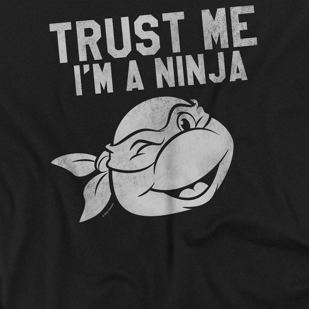Black - Teenage Mutant Ninja Turtles - Tmnt Tmnt Trust Me IM A Ninja T Shirt Black - 2
