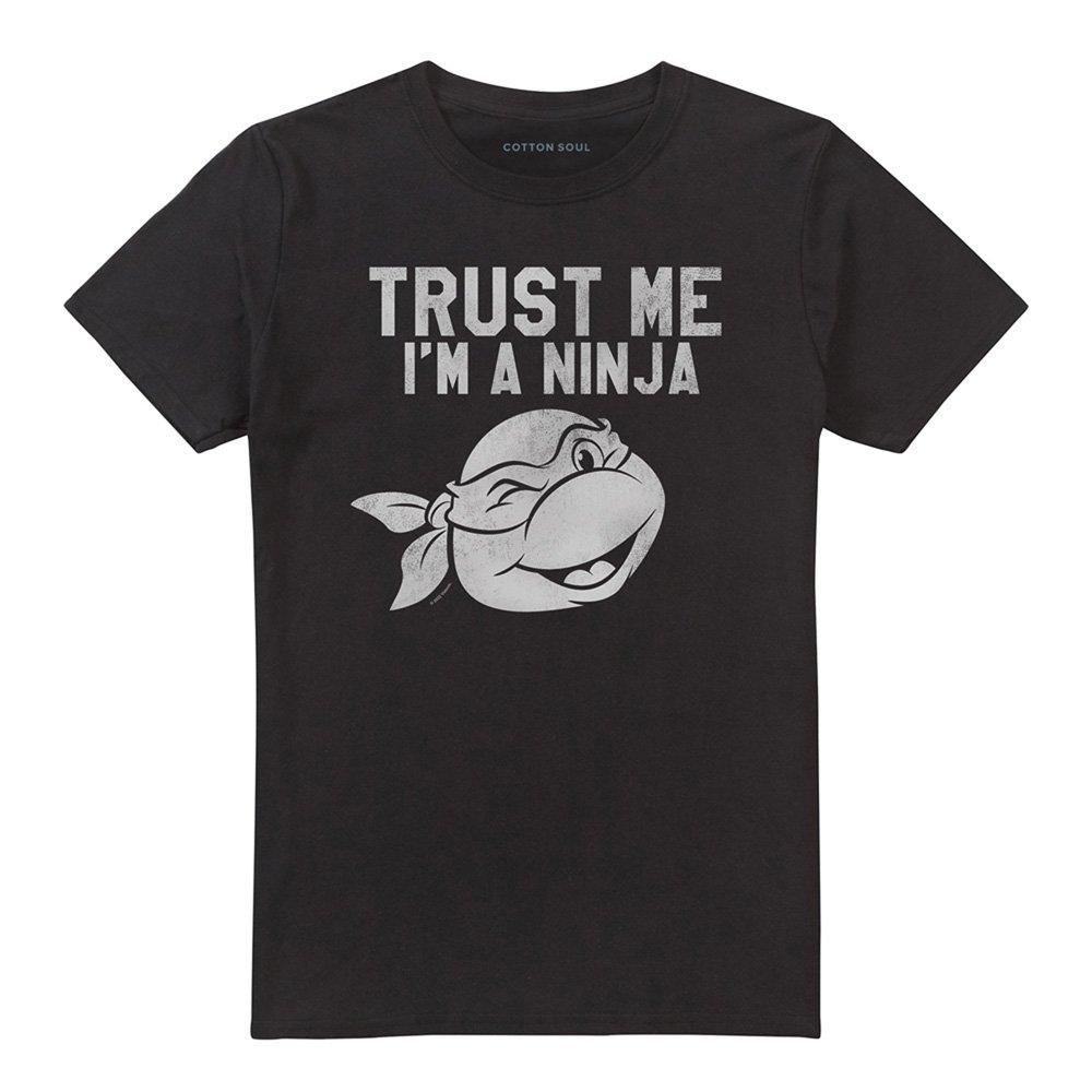Black - Teenage Mutant Ninja Turtles - Tmnt Tmnt Trust Me IM A Ninja T Shirt Black - 4