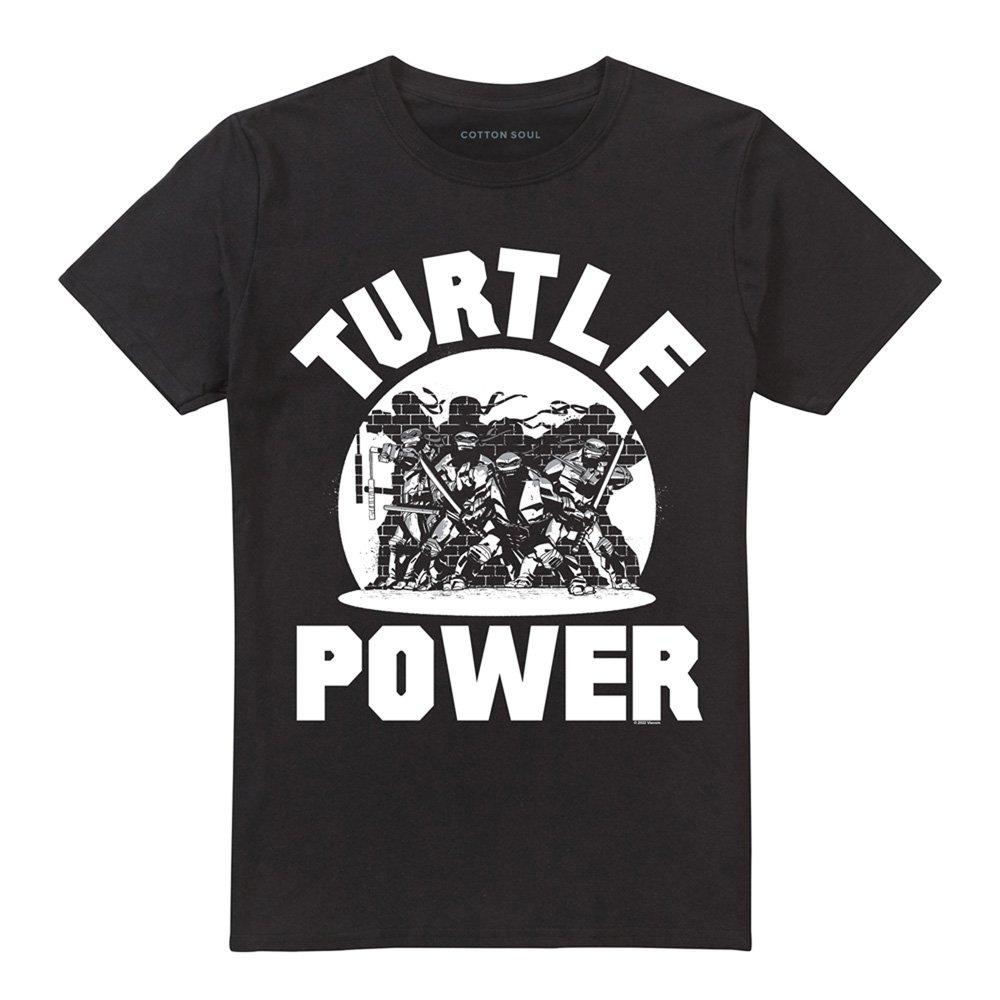 Black - Teenage Mutant Ninja Turtles - Teenage Mutant Ninja Turtles Turtle Power Unisex T - 4