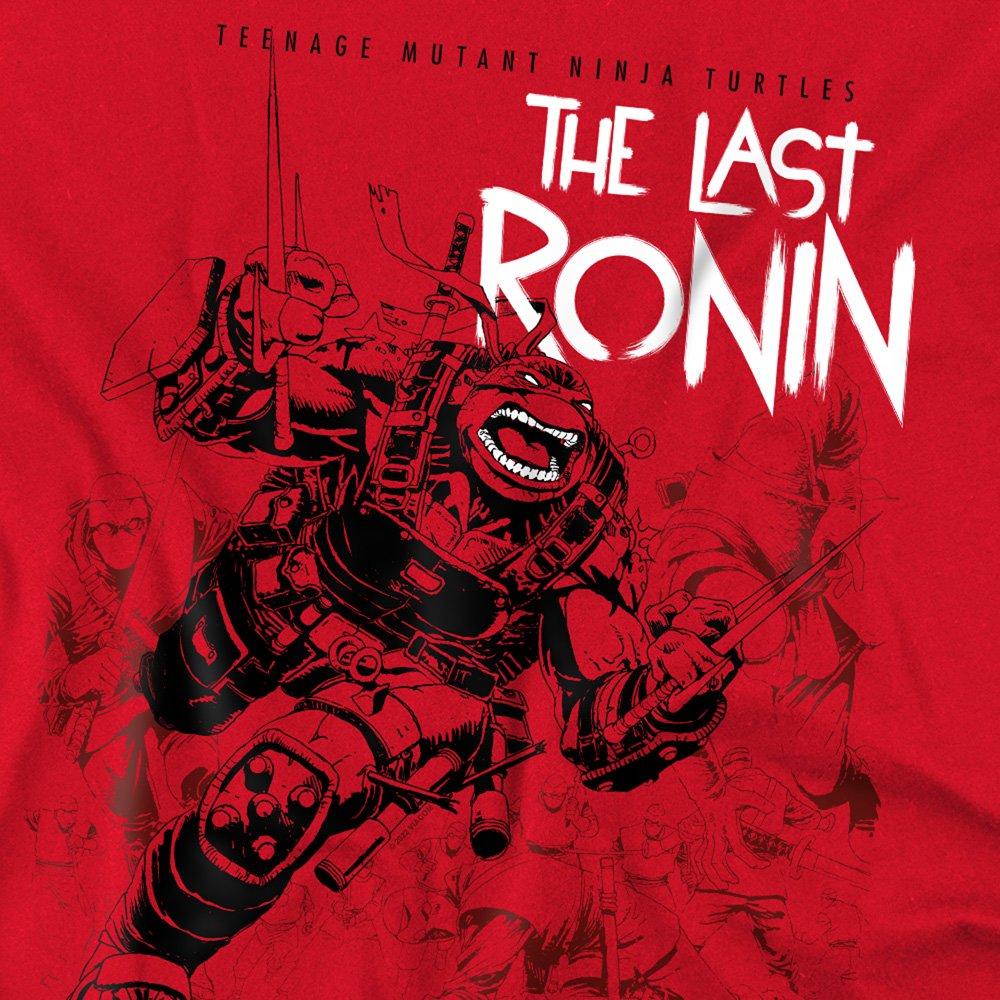 Red - Teenage Mutant Ninja Turtles - Tmnt Charging Ronin T Shirt Red - 2