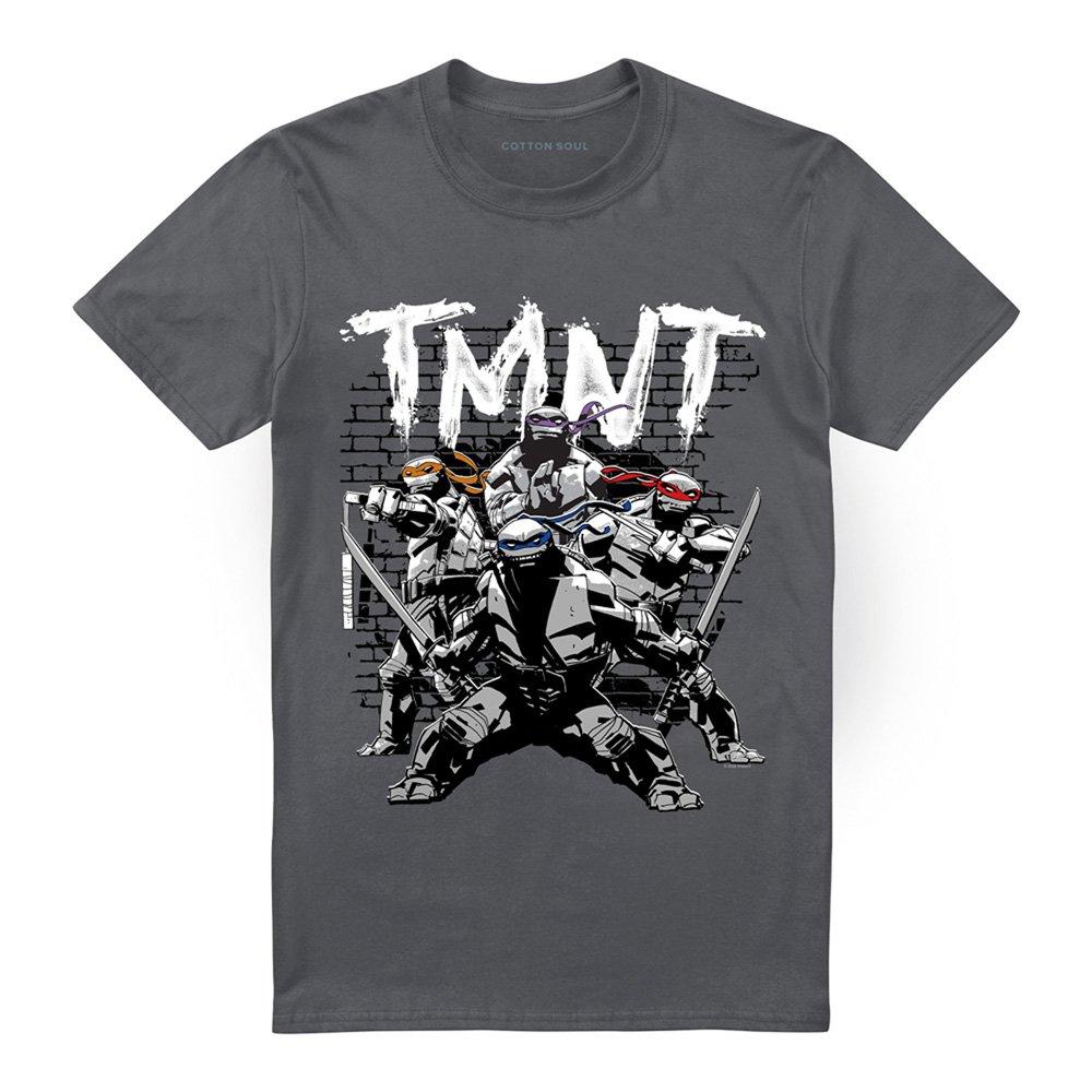 Charcoal - Teenage Mutant Ninja Turtles - Tmnt Tmnt Team T Shirt Charcoal - 4