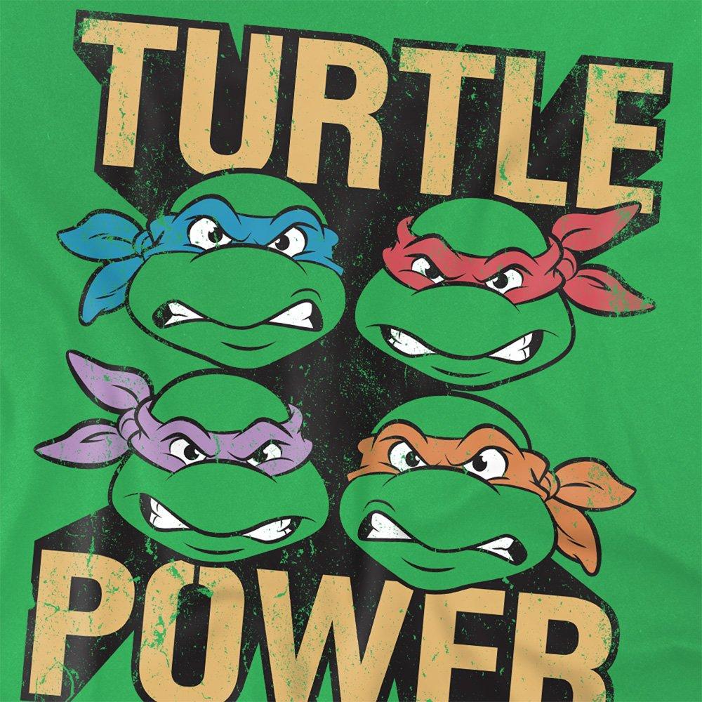 Green - Teenage Mutant Ninja Turtles - Tmnt Turtle Power T Shirt Kelly Green - 2