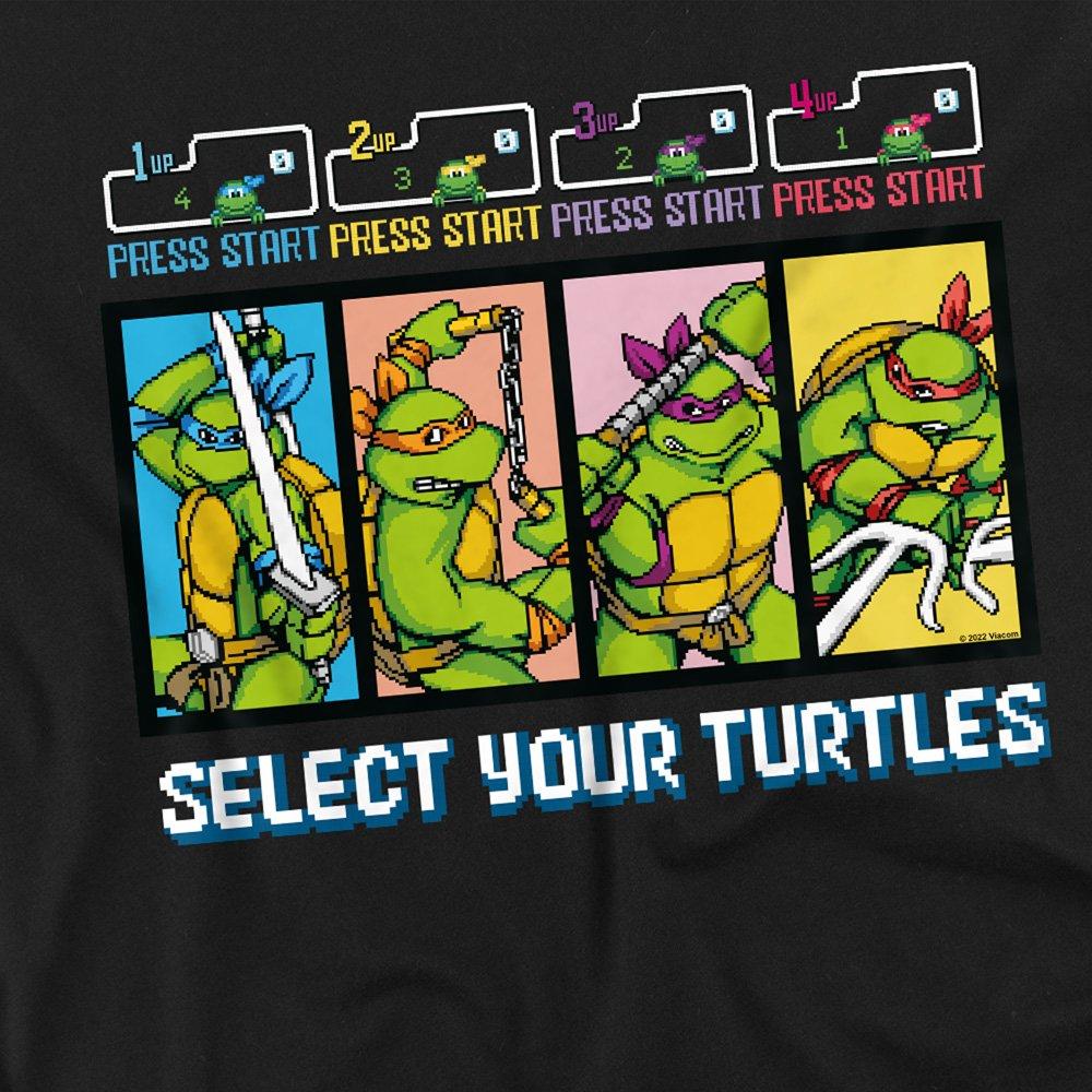 Black - Teenage Mutant Ninja Turtles - Tmnt Select Your Turtles T Shirt Black - 2