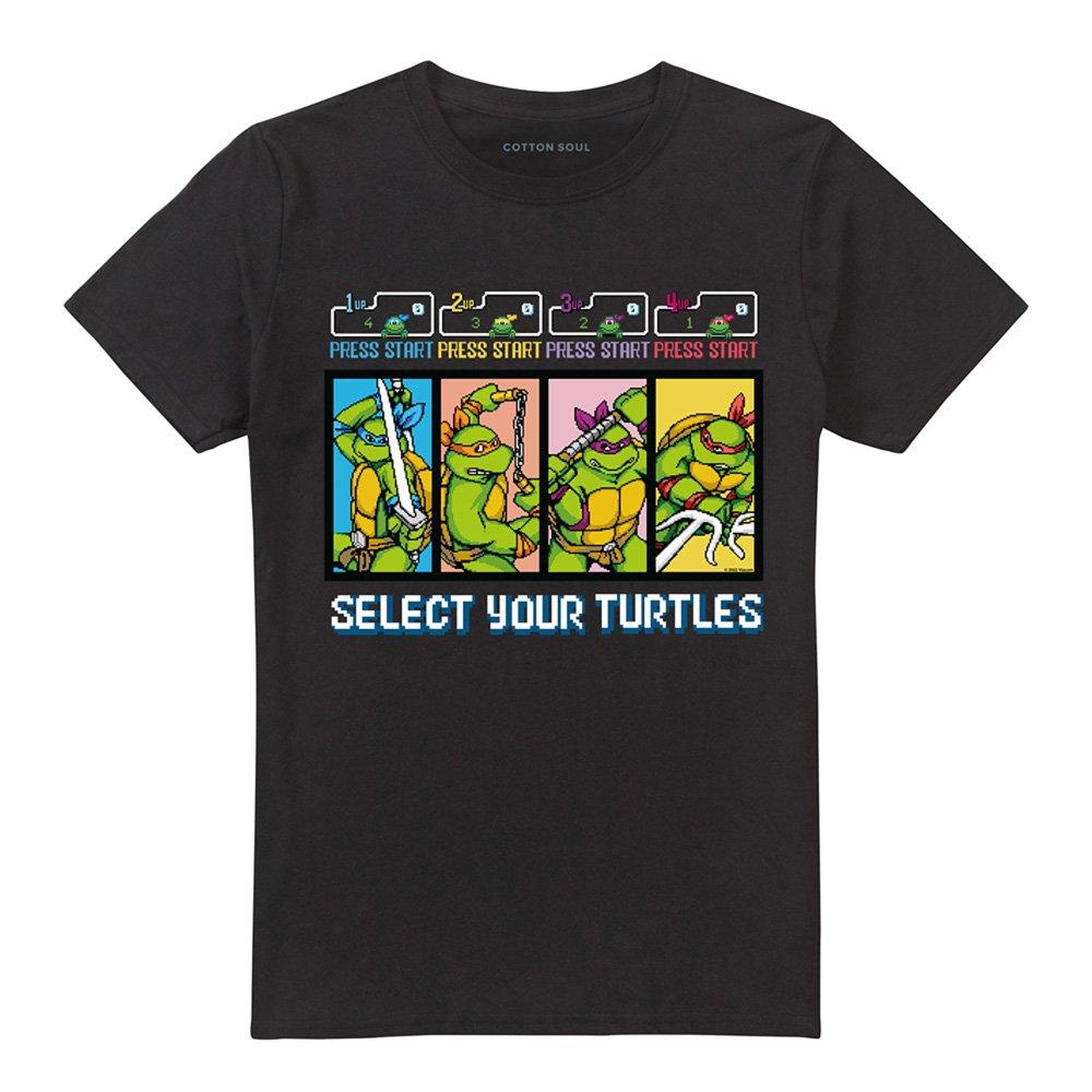 Black - Teenage Mutant Ninja Turtles - Tmnt Select Your Turtles T Shirt Black - 4