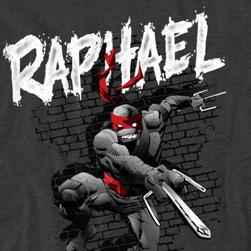 Charcoal - Teenage Mutant Ninja Turtles - Tmnt Tmnt Raphael T-Shirt-Charcoal - 2