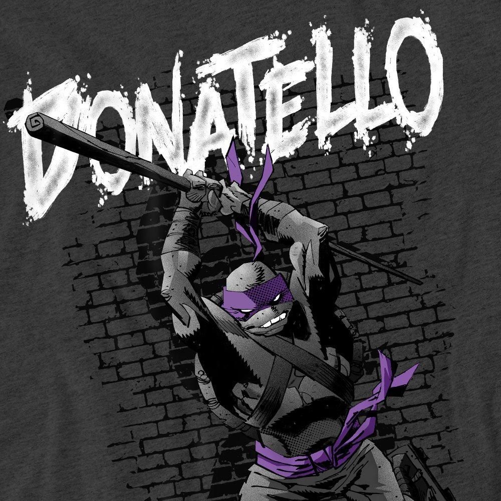 Charcoal - Teenage Mutant Ninja Turtles - Tmnt Tmnt Donatello T-Shirt-Charcoal - 2
